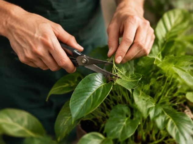 Professional plant pruning